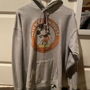 Micky Mouse Disney Grey Sweatshirt Hoodie